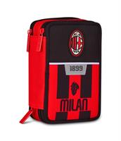 Astuccio 3 Zip Milan Kick And Score