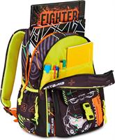Zaino Scuola New Plus Mitama Fluo Battle