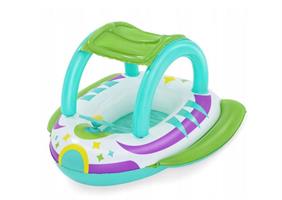 Canottino Cm.107*112 3+Anni Navicella Space Splash, 3 Camere, Bestway
