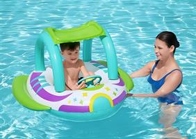 Canottino Cm.107*112 3+Anni Navicella Space Splash, 3 Camere, Bestway