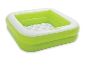Piscina Baby Cm 86X86X25 Fondo Gonfiabile 2 Colori Assortiti