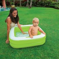 Piscina Baby Cm 86X86X25 Fondo Gonfiabile 2 Colori Assortiti
