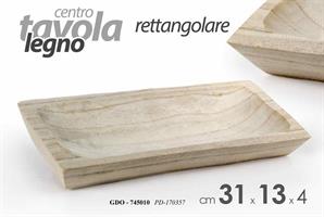 Centro Tavola Legno 31*13*4 Cm