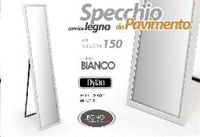 Specchio Dylan Bianco 33*2.5*150 Cm