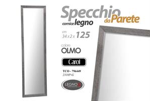 Specchio Carol Olmo 35*125*2 Cm