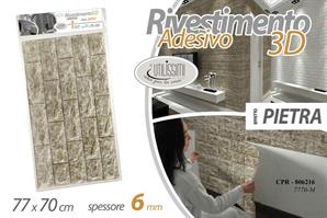 Rivestimento 3D Pieghevole 6Mm 77*70 Cm