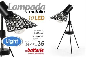 Lampada 10 Led 24*17*35 Cm