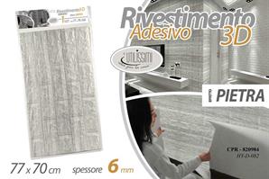 Rivestimento 3D Pieghevole 6Mm 77*70 Cm
