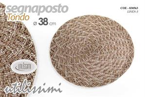 Segnaposto Tondo 38 Cm