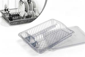 Porta Piatti Plastica 44*35*9,5 Cm