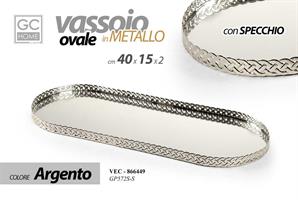 Vassoio Ovale  40*15*2 Cm