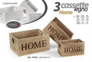 Cassetta Legno 25X17X13 Cm