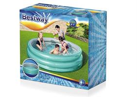 Piscina Metallica 3 Anelli Cm.201X53