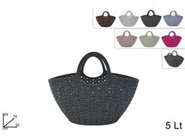 Borsetta In Plastica 5 Lt Colori