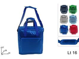 Borsa Frigo 16 Lt Con Tasca Colori Assortiti