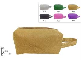 Bustina Beauty 18X10X6.5 Cm Glitterata 6 Colori