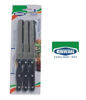 Gnali Set 6 Coltelli Tavola Prestige Rivettato