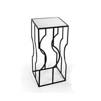 Tavolo (Ferro,Vetro) 33*70 Cm Met