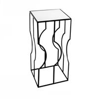 Tavolo (Ferro,Vetro) 33*70 Cm Met