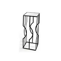 Tavolo (Ferro,Vetro) 25*65 Cm Met