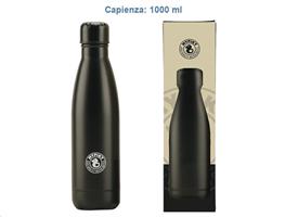Mypiky Borraccia Nera Termica D.P. 1000ml.