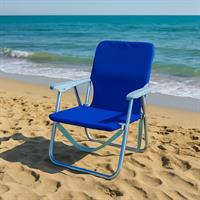 Spiaggina Arms Acciaio 53x56x70h Blu FU-007