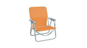 Spiaggina Arms Acciaio 53x56x70h Orange Fu-024