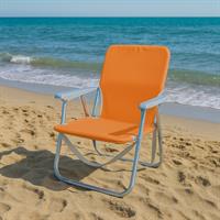 Spiaggina Arms Acciaio 53x56x70h Orange Fu-024