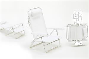 Spiaggina Comfort 61x61x78h White HU-076