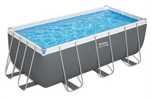 Piscina Steel Pro MAX Rettangolare Cm.412X201X122 Cap.8.124L
