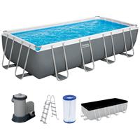 Piscina Steel Pro MAX Rettangolare Cm.549X274X122,Cap.14.812L Bestway