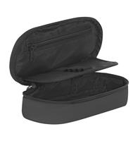 Astuccio Ovale Organizzato Monocolore Nero Comix