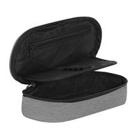 Astuccio Ovale Organizzato Monocolore Grigio Mel. Comix