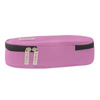 Astuccio Ovale Organizzato Monocolore Mauve Comix