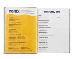 Diario/Agenda 16 Mesi Mini Special Comix Silver Gold Star
