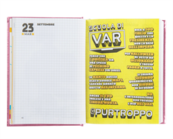 Diario/Agenda 16 Mesi Std Special Comix Pink Heart