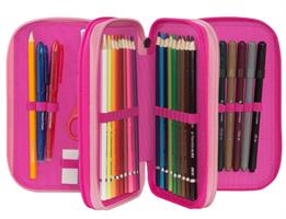Astuccio 3 Zip Orso Mofumofu