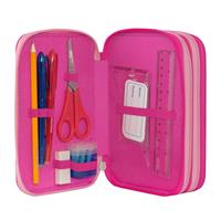 Astuccio 3 Zip Orso Mofumofu