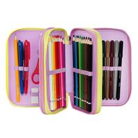 Astuccio 3 Zip Unicorno Mofumofu