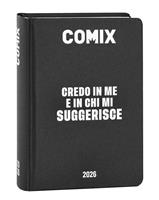 Diario/Agenda Comix 16M Std Black&White
