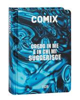 Diario/Agenda Comix 16M Std Metal Fluid