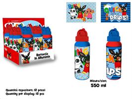 Borraccia Alluminio Con Cannuccia 550 Ml Bing