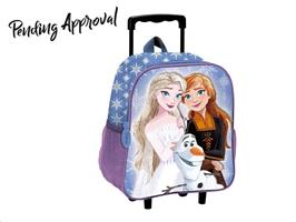 Zaino-Trolley Scuola 3D Frozen