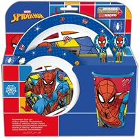 Set 5 Pz Microonde Spiderman