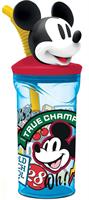Bicchiere Frozen 2 C/cannuccia 3d Ecozen Ml.360