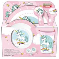 Set 5 Pz. Microonde Unicorno