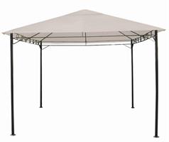 Gazebo Liberty acciaio 3x3xh2.6mt Ecrù JU-025
