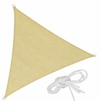 Vela triangolare con connettore e corda in poliestere 3x3x3mt