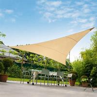 Vela triangolare con connettore e corda in poliestere 3x3x3mt