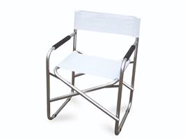 Sedia Regista 47x55x78H Alluminio d.24 White HU-167